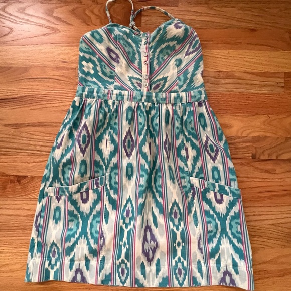 American Eagle summer dress with adjustable spaghetti straps - Picture 1 of 6